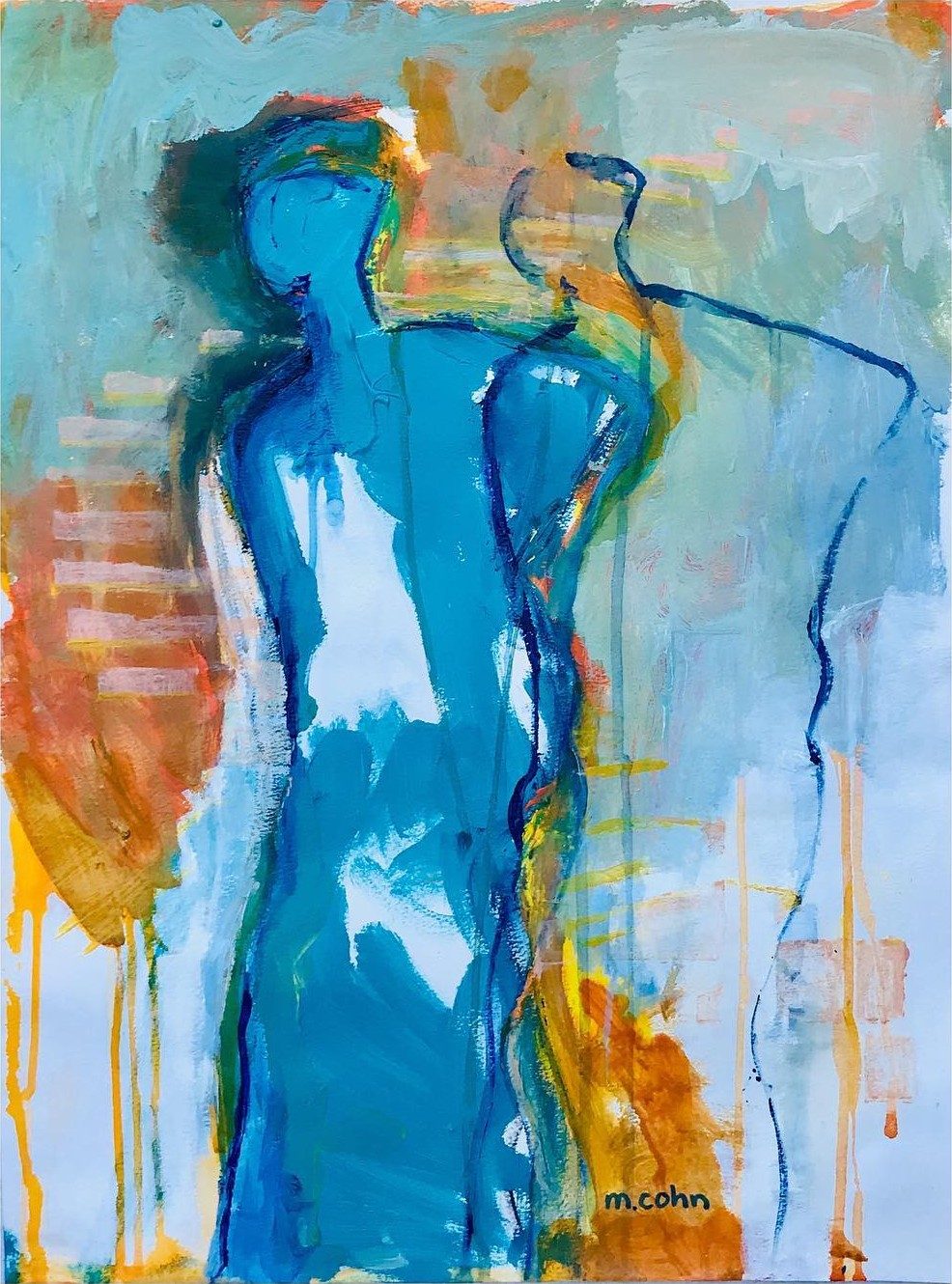 Together In My Dreams №2, a painting by Monica Cohn